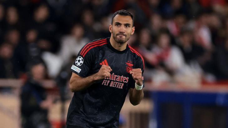 Benfica forward Vangelis Pavlidis